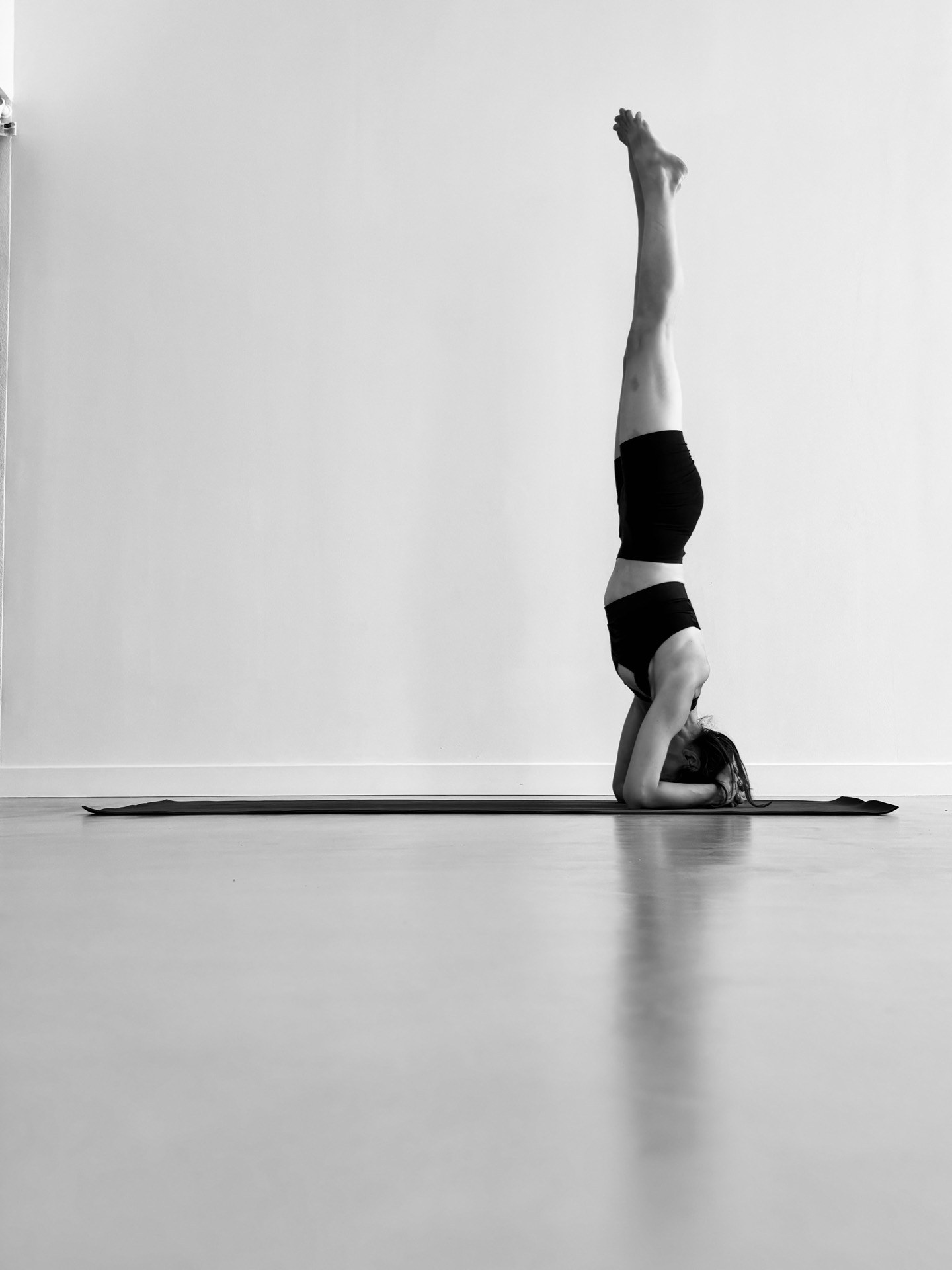 Posture sur la tête (Sirsasana), pratique de l'Ashtanga